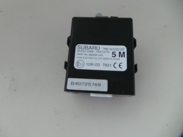 Inspuitcomputer van een Subaru XV (GP) 2.0 AWD 16V 2014