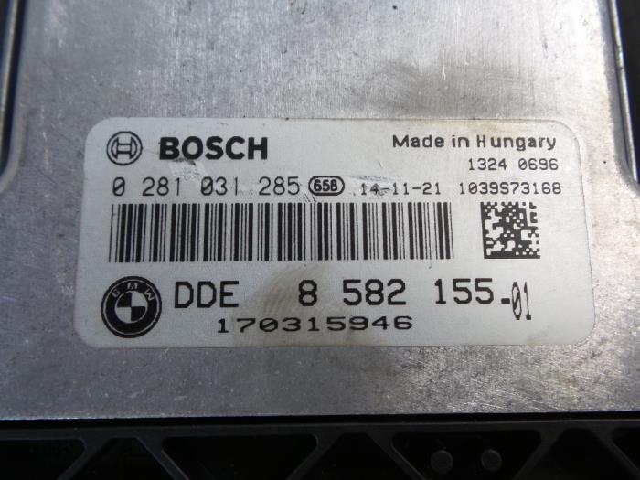 Inspuitcomputer van een BMW 4 serie Gran Coupe (F36) 420d 2.0 16V 2015