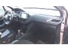 Airbag set + dashboard van een Peugeot 208 I (CA/CC/CK/CL), 2012 / 2019 1.6 Vti 16V, Hatchback, Benzine, 1.598cc, 88kW (120pk), FWD, EP6C; 5FS, 2012-03 / 2019-12, CA5FS; CC5FS; CK5FS; CL5FS 2012