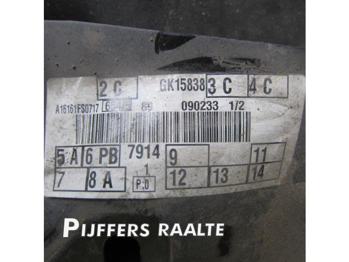 Subframe van een Ford Focus 3 Wagon 1.5 TDCi 2016