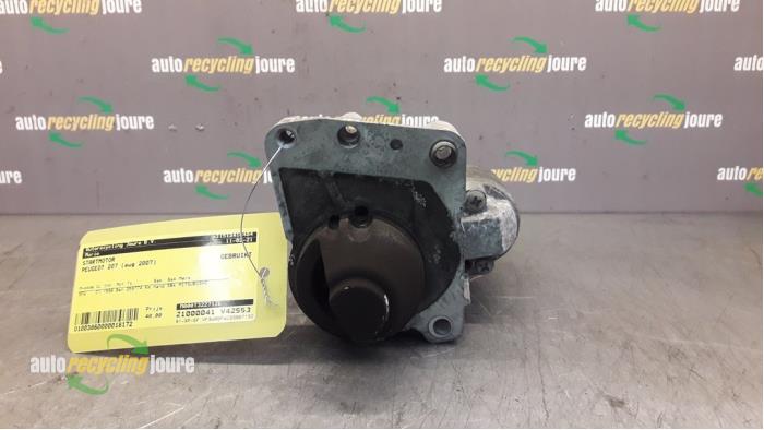Gebruikte Startmotor Peugeot 207/207+ (WA/WC/WM) 1.6 16V VTi Prijs € 9,99 Margeregeling aangeboden door Autorecycling Joure B.V.