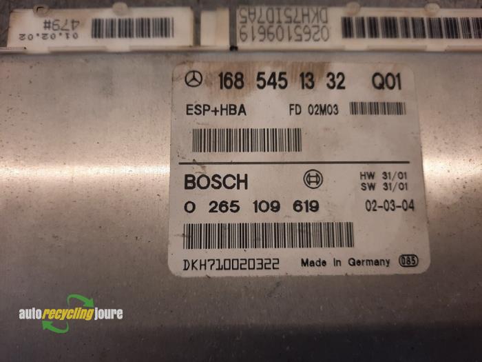 Esp computer van een Mercedes-Benz A (W168) 2.1 A-210 Evolution 2002