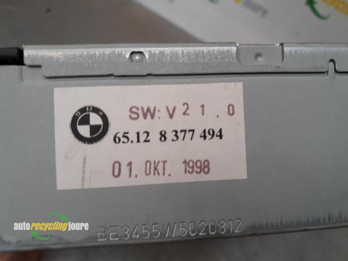 Cassettedeck (diversen) van een BMW 5 serie (E39) 528i 24V 1996