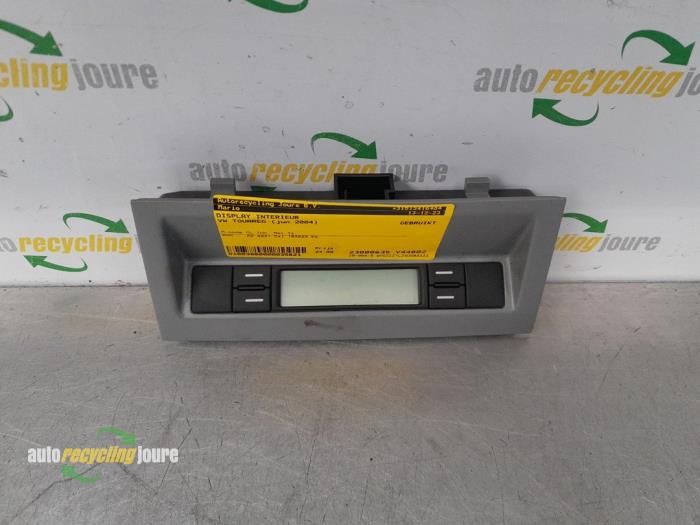 Gebruikte Display Interieur Volkswagen Touareg (7LA/7L6) 5.0 TDI V10 Prijs € 25,00 Margeregeling aangeboden door Autorecycling Joure B.V.