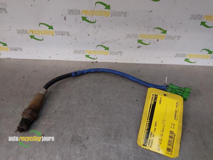 Gebruikte Lambda Sonde Peugeot 207/207+ (WA/WC/WM) 1.4 16V Prijs € 24,99 Margeregeling aangeboden door Autorecycling Joure B.V.