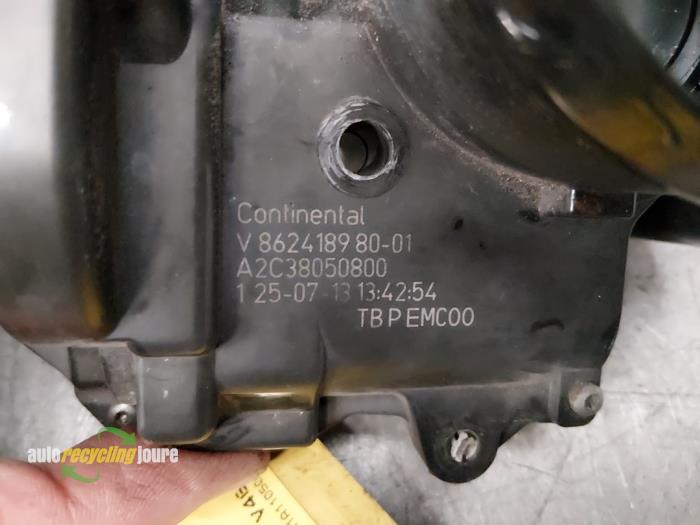 Gasklephuis van een BMW 1 serie (F20) 116i 1.6 16V 2013