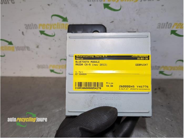 Gebruikte Bluetooth module Mazda CX-5 I (KE,GH) 2.2 SkyActiv-D 16V 2WD Prijs € 59,99 Margeregeling aangeboden door Autorecycling Joure B.V.
