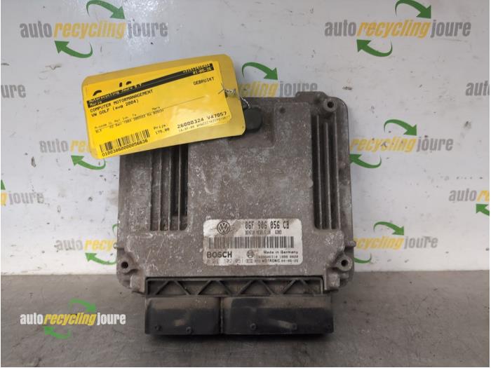 Gebruikte Computer Motormanagement Volkswagen Golf V (1K1) 2.0 FSI 16V Prijs € 175,00 Margeregeling aangeboden door Autorecycling Joure B.V.