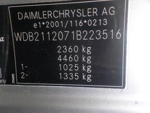 Aircopomp van een Mercedes E-Klasse 2007