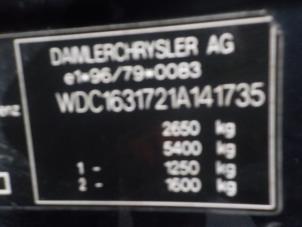 Versnellingsbak van een Mercedes ML-Klasse 1999