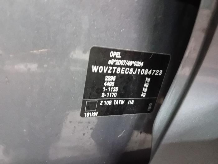 Dynamo van een Opel Insignia 2017