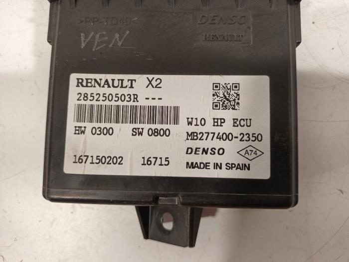 Computer Koeling van een Renault Zoe 2015