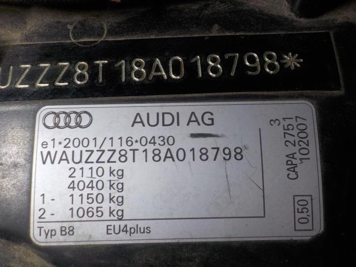 Computer Body Control van een Audi A5 2007
