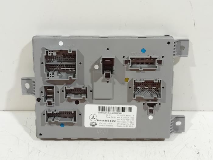 Gebruikte Bodycontrol Module Mercedes C-Klasse Prijs € 60,00 Margeregeling aangeboden door Van der Ven Autorecycling B.V.