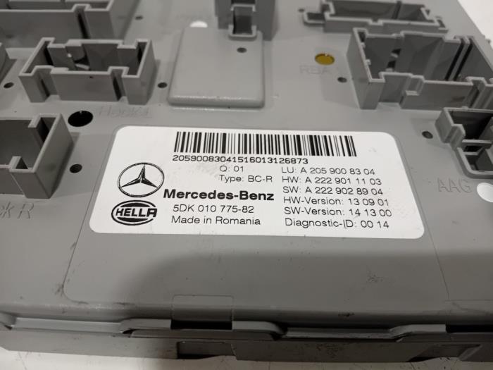 Bodycontrol Module van een Mercedes C-Klasse 2016