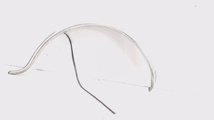 Sierstrip van een Austin Mini 1987