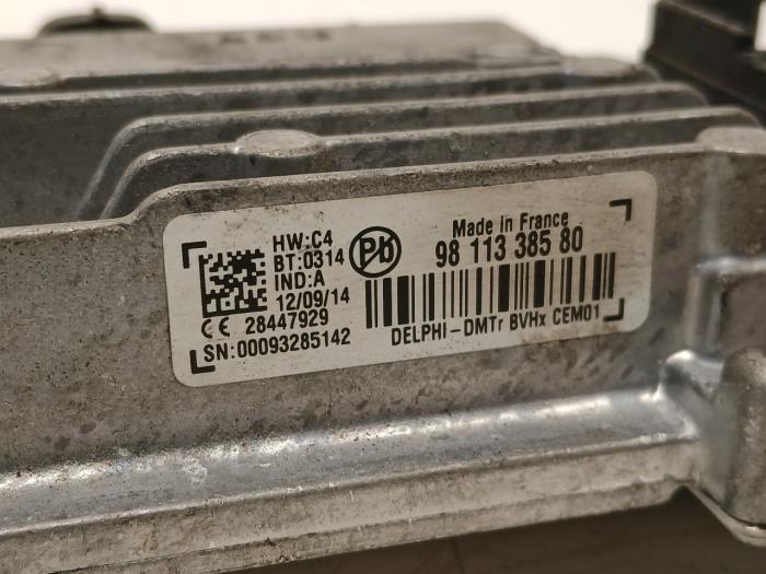 Start/Stop computer van een Peugeot 308 2014