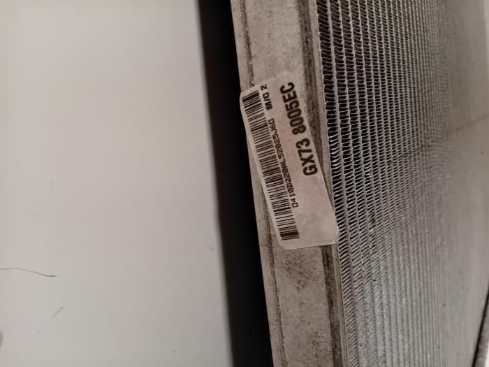 Radiateur van een Jaguar XE 2015