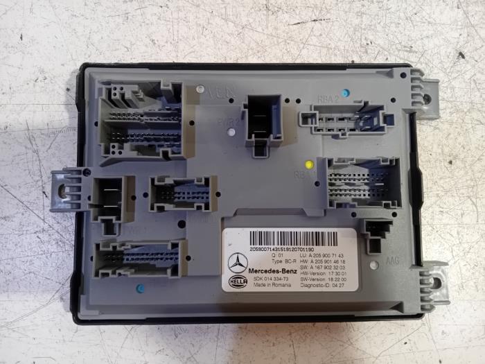 Gebruikte Computer Body Control Mercedes C-Klasse Prijs € 75,00 Margeregeling aangeboden door Van der Ven Autorecycling B.V.