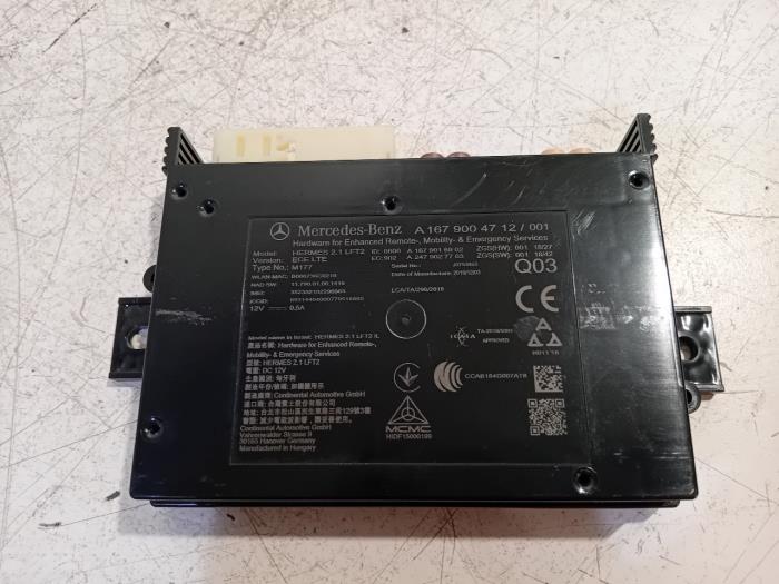 Gebruikte Module Telefoon Mercedes C-Klasse Prijs € 133,00 Margeregeling aangeboden door Van der Ven Autorecycling B.V.