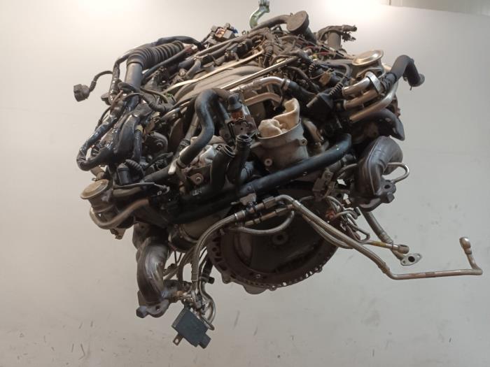 Motor van een Audi RS6 2003
