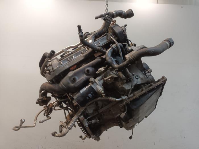 Motor van een Audi RS6 2003