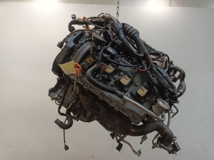 Motor van een Audi RS6 2003