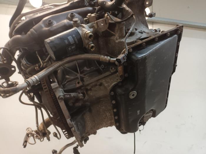 Motor van een Audi RS6 2003