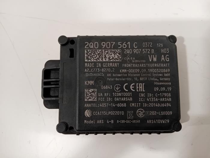 Gebruikte Sensor cruise control Volkswagen T-Roc Prijs € 215,00 Margeregeling aangeboden door Van der Ven Autorecycling B.V.