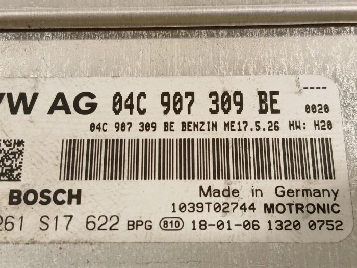 Inspuitcomputer van een Skoda Citigo 2018