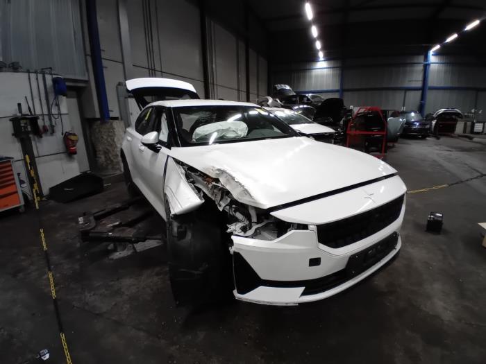 Display Interieur van een Polestar 2 2022