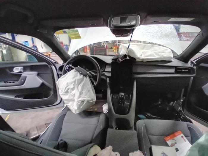 Display Interieur van een Polestar 2 2022