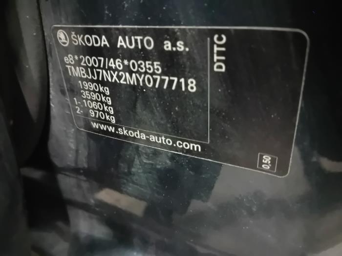 Dynamo van een Skoda Octavia 2020