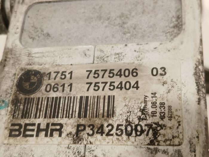 Intercooler van een BMW 6-Serie 2015