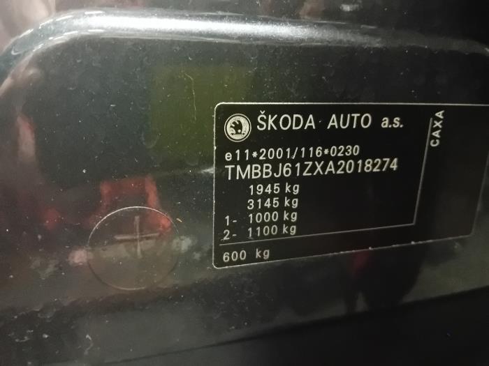 Turbo van een Volkswagen Passat 2009