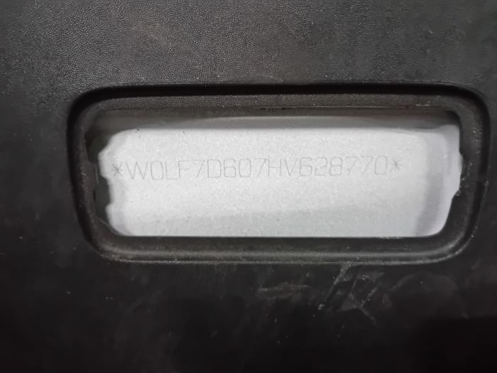 Computer Motormanagement van een Opel Vivaro 2017