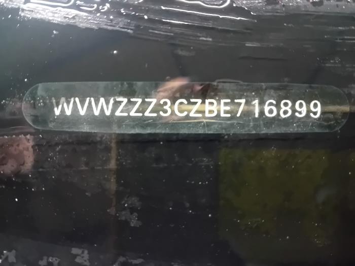 Turbo van een Volkswagen Passat 2010