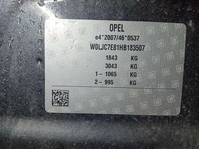 Computer Body Control van een Opel Mokka 2017