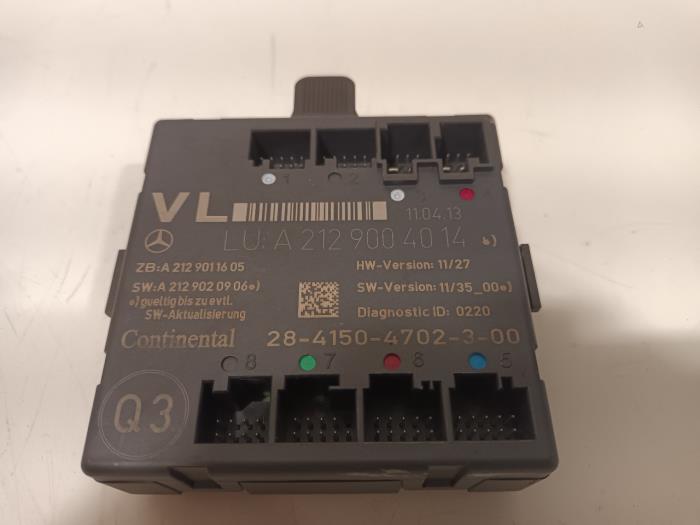 Computer Diversen van een Mercedes E-Klasse 2013