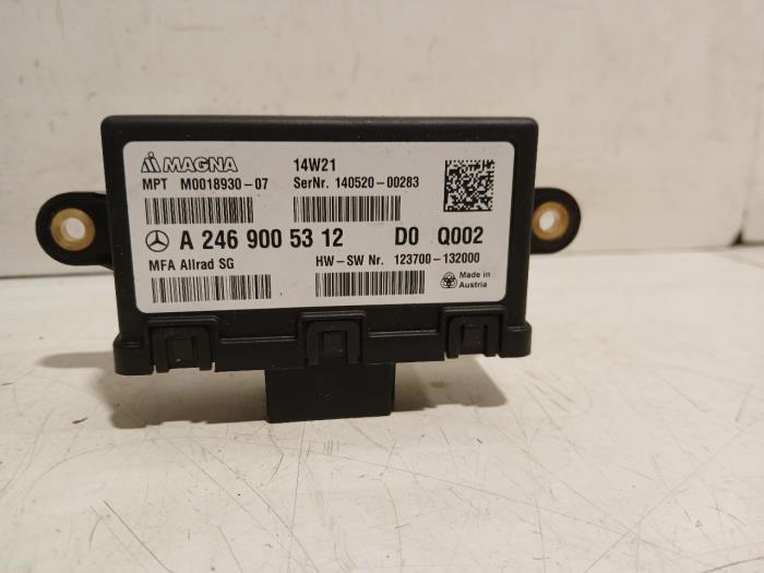 Computer Diversen van een Mercedes GLA 2014