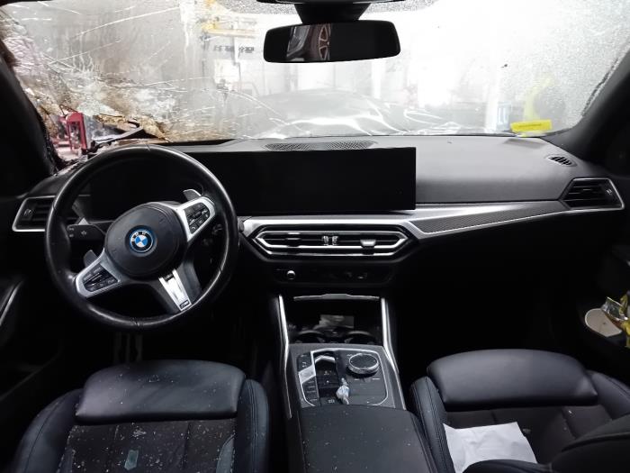 Head-up display van een BMW 3-Serie 2022