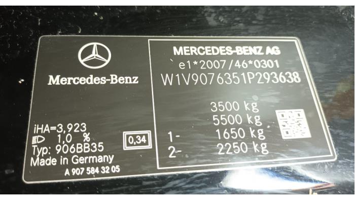 ABS Pomp van een Mercedes Sprinter 2020