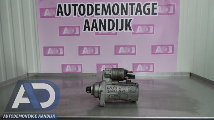 Gebruikte Startmotor Volkswagen Passat (3C2) 2.0 TDI 140 Prijs € 24,99 Margeregeling aangeboden door Autodemontage Aandijk