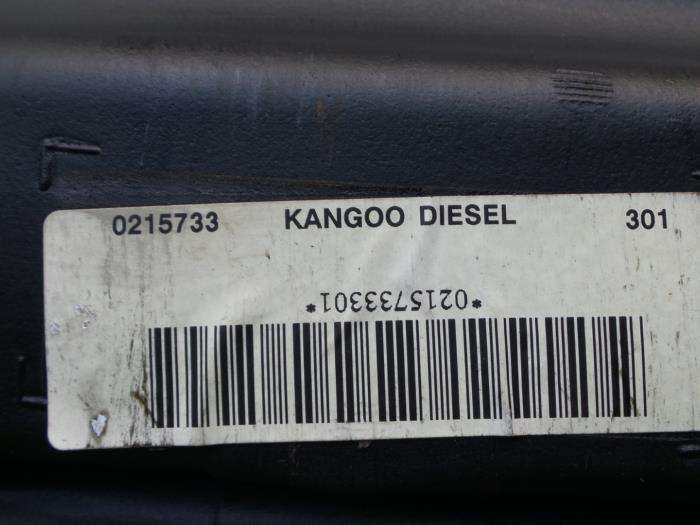 Tank van een Renault Kangoo Be Bop (KW) 1.5 dCi 90 FAP 2010
