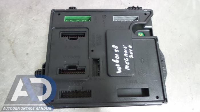 Gebruikte Bodycontrol Module Renault Megane III Berline (BZ) 1.6 16V Prijs € 39,99 Margeregeling aangeboden door Autodemontage Aandijk