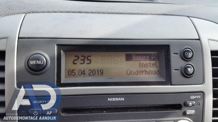 Gebruikte Display Interieur Nissan Micra (K12) 1.2 16V Prijs op aanvraag aangeboden door Autodemontage Aandijk