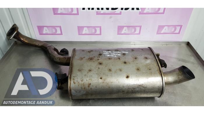 Gebruikte Uitlaat Einddemper Toyota Corolla Verso (R10/11) 2.2 D-4D 16V Prijs op aanvraag aangeboden door Autodemontage Aandijk