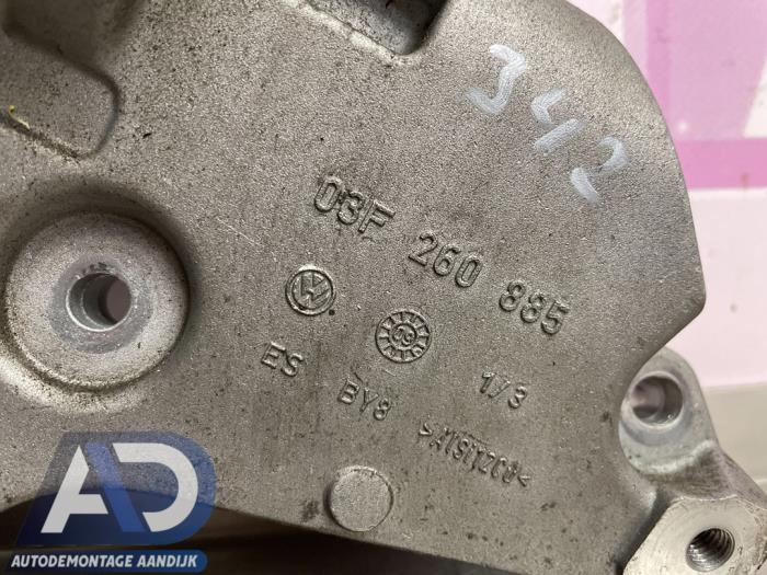 Spanrol Multiriem van een Volkswagen Polo V (6R) 1.2 TSI 2011