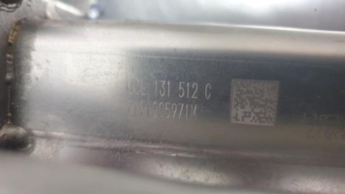 Uitlaat gasklep (EGR) van een Skoda Fabia II Combi 1.6 TDI 16V 90 2012