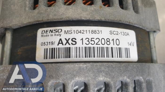 Dynamo van een Opel Corsa E 1.4 16V 2019